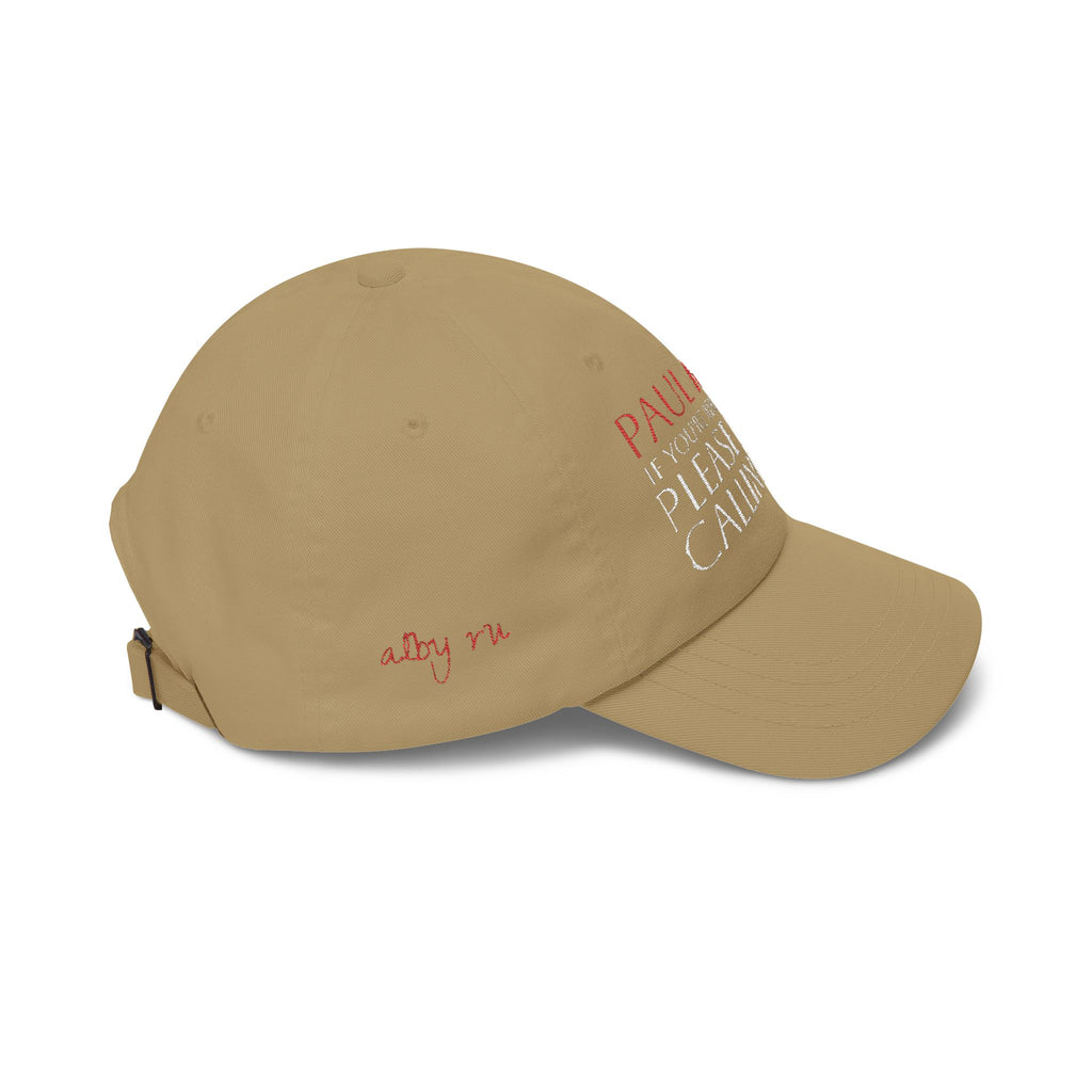 Dad Cap — "Paul Rudd, If You’re Reading This Please Stop Calling Me" Embroidered Baseball Hat