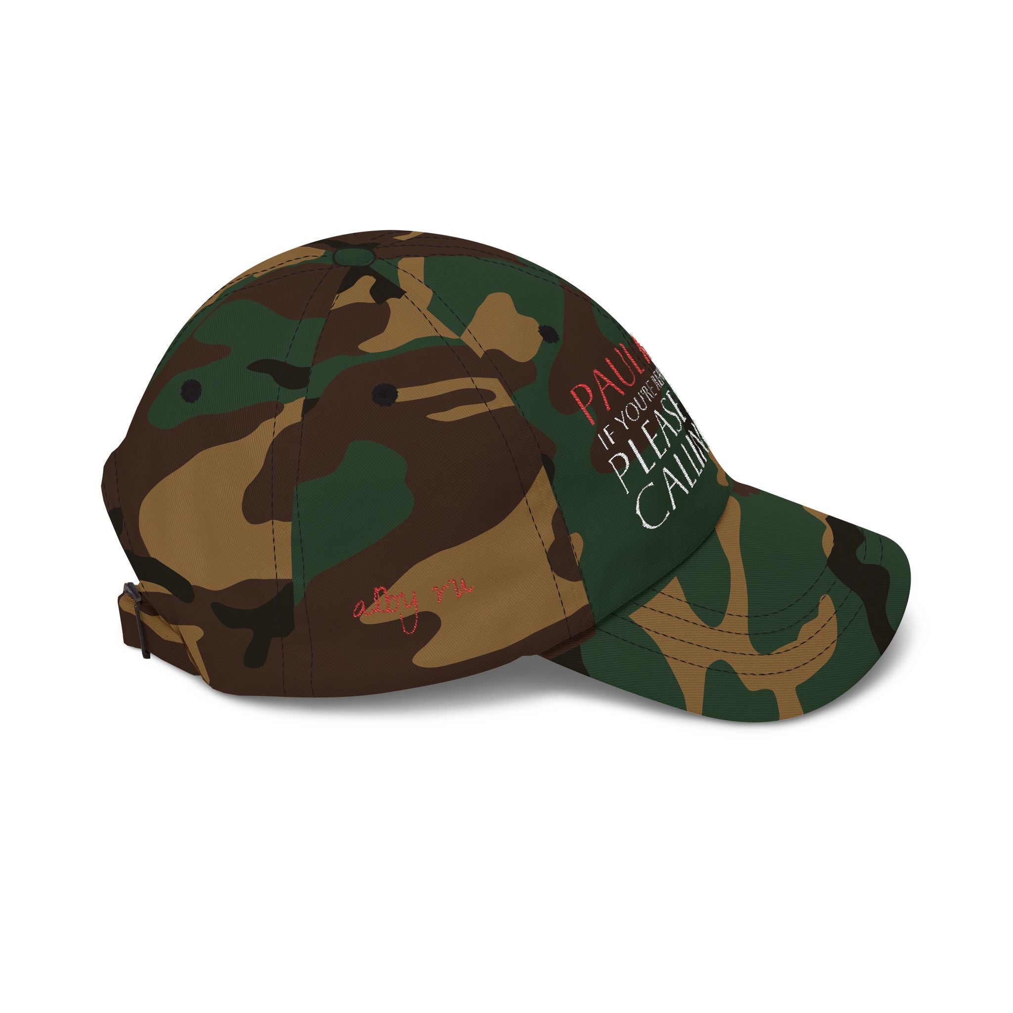 Dad Cap — "Paul Rudd, If You’re Reading This Please Stop Calling Me" Embroidered Baseball Hat